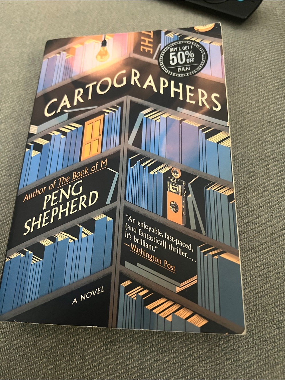 Title: The Cartographers: A Novel by: Peng Shepherd Orig $20 2023